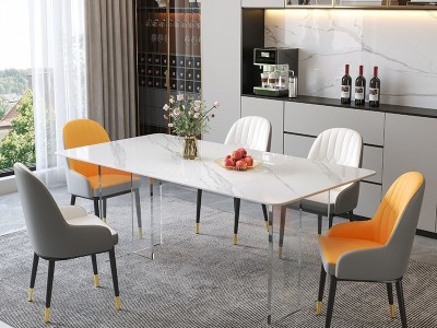 亚克力方桌 规格: 1.2米-1.6米 材质: 亚克力