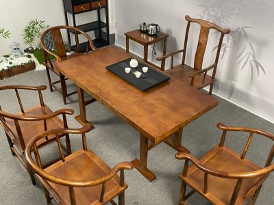 实木大板茶台，茶桌，进口橡胶木大板 尺寸：1.6、1.8、2、2.2、2.4米