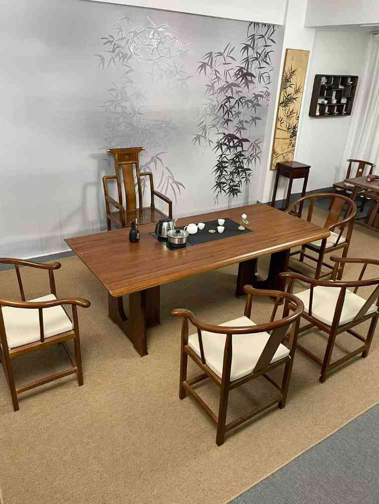 大板茶台湿泡款 尺寸齐全：1.4米、1.6米、1.8米、2米、2.2米、2.4米(图2)