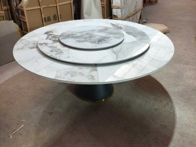 1.35米变1.9米全岩板餐桌