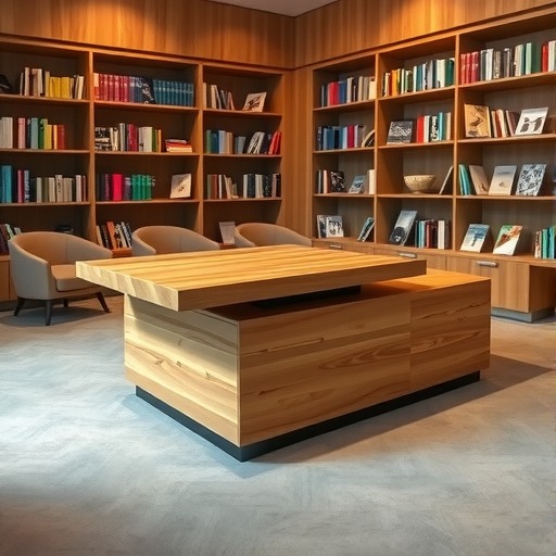 专业定制：普陀区新华书店中岛台量身定做(图2)