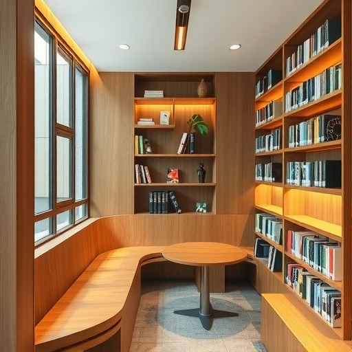 杭州拱墅区图书馆定制：特色角落布置(图1)