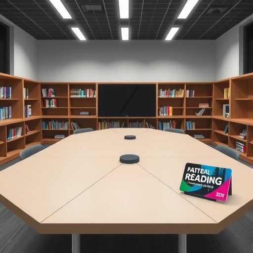 定制家具：青浦区城市阅读空间培训教室拼接培训桌(图2)