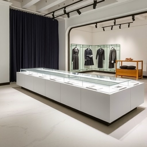 金杨新村街道定制：当当网体验店展示桌尺寸规划(图2)