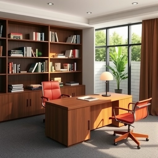 杨浦区图书馆会议室，专属主席台定制方案(图2)