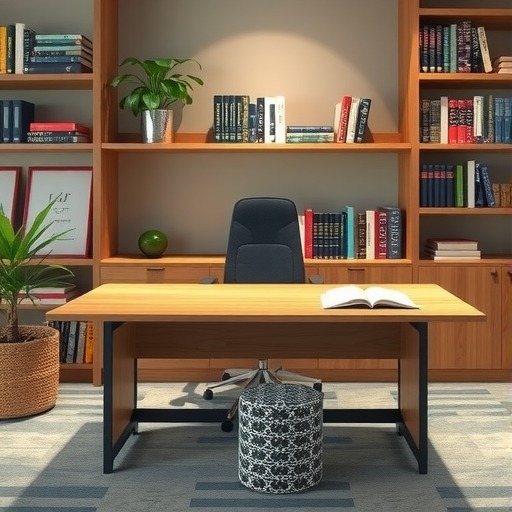 杭州江干区阅览室工作台专业定制服务(图1)