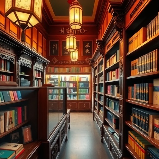 北新泾街道古籍书店书架定制方案(图1)