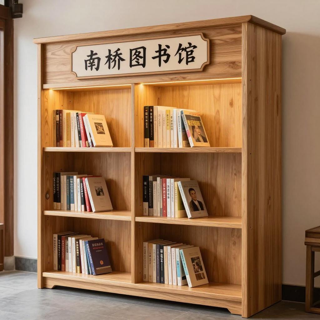 定制图书借阅台，专为南桥镇打造(图1)