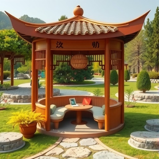 儿童软包定制：打造贵州特色公园阅读亭(图1)