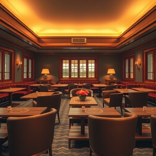 华阳路街道文化礼堂：定制休闲桌椅，打造舒适沙龙区(图1)