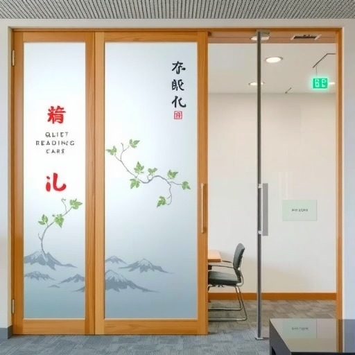 南翔镇图书馆屏风定制：个性化空间设计方案(图1)