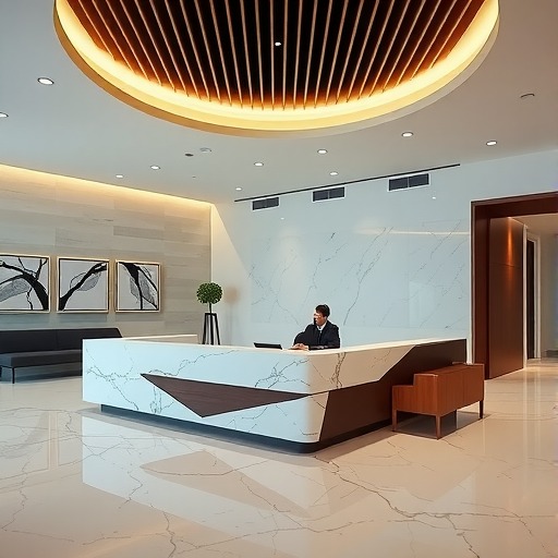 定制新体验：连云港文化中心前台材料