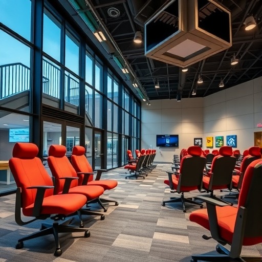 定制培训椅，打造舒适公益展馆培训环境