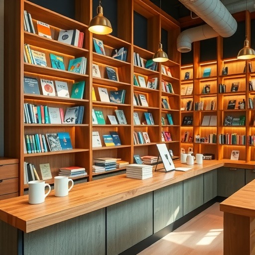 曹杨新村街道：定制咖啡书店展台