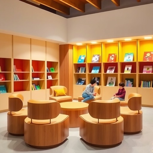 青浦区文旅中心儿童阅读空间家具定制