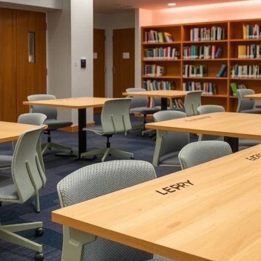 北外滩街道图书大厦报告厅桌椅个性化定制