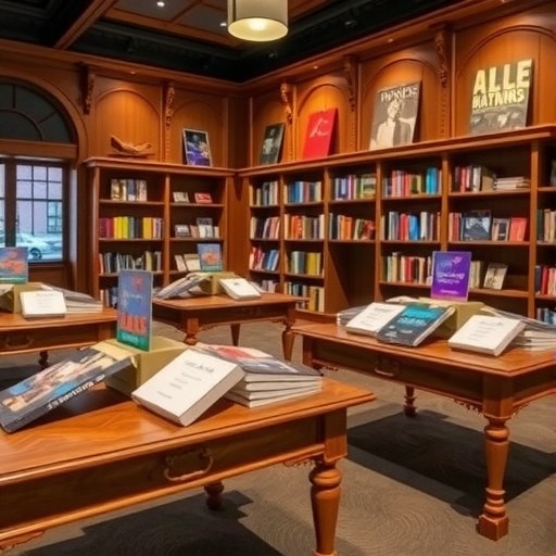 江苏路街道书店，个性化图书展示桌定制