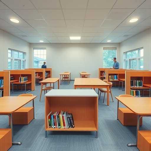 洞泾镇专属中学书库中岛定制服务(图1)