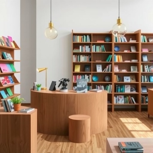 打造独特阅读空间：金汇镇读者书店定制展台与摆书台(图1)