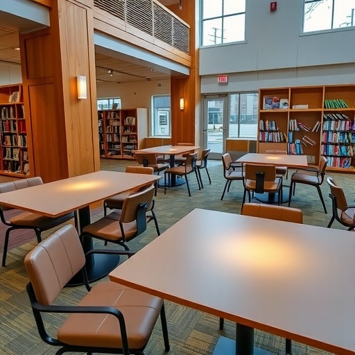 南浔区打造独特社区阅读体验：定制休闲读书桌椅(图1)