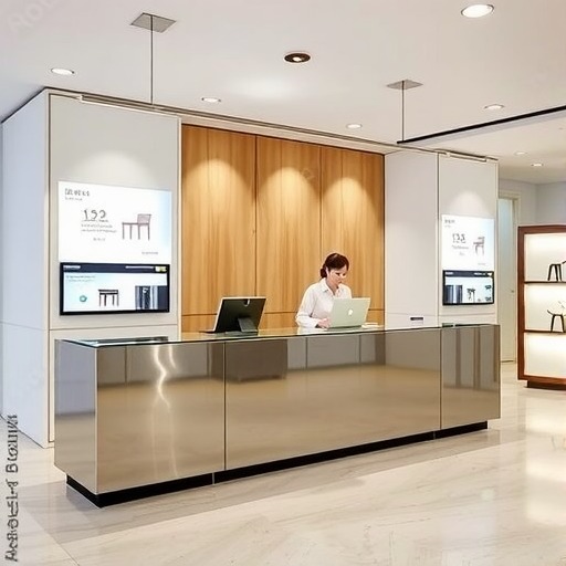 浦东区定制展览馆导览台：专业设计服务(图1)