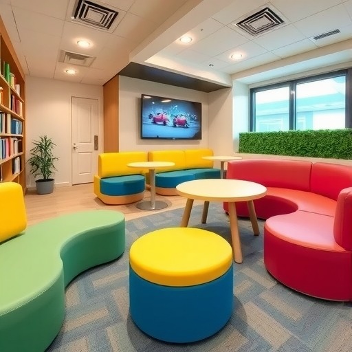 北蔡镇社区智慧图书馆儿童软体家具的定制选择