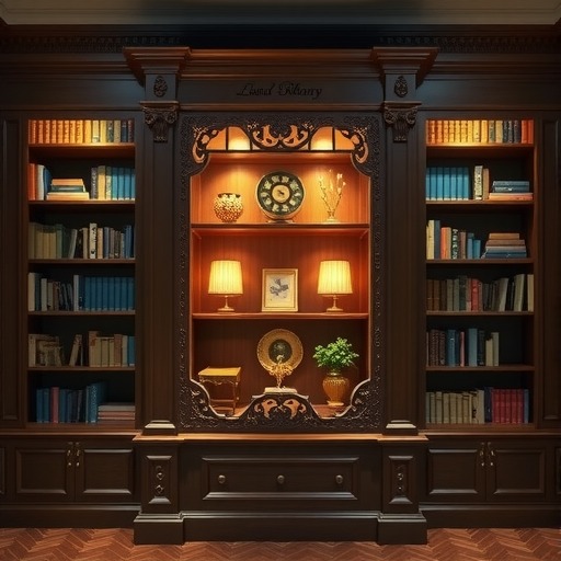 车墩镇图书馆展示柜：专业定制，彰显特色