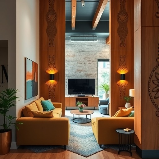 南码头路街道社区改造亮点：个性化木制隔断设计方案