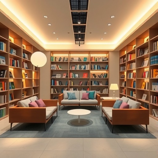 悠闲阅读时光：定制式展览馆沙发椅方案