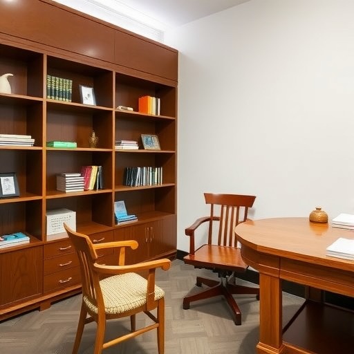 淮南风格：个性化文献馆休闲室桌椅打造